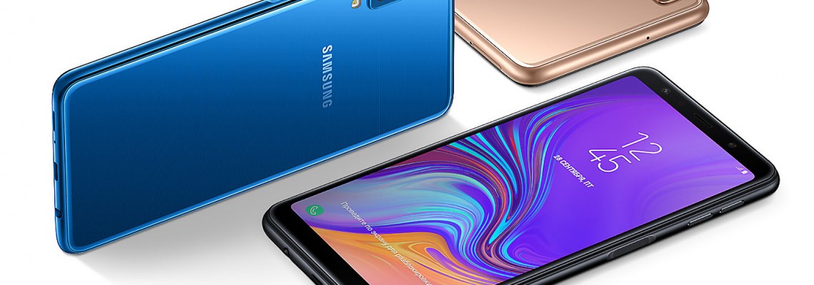 Pirmieji priedai Samsung Galaxy A7 2018 A750 modeliui